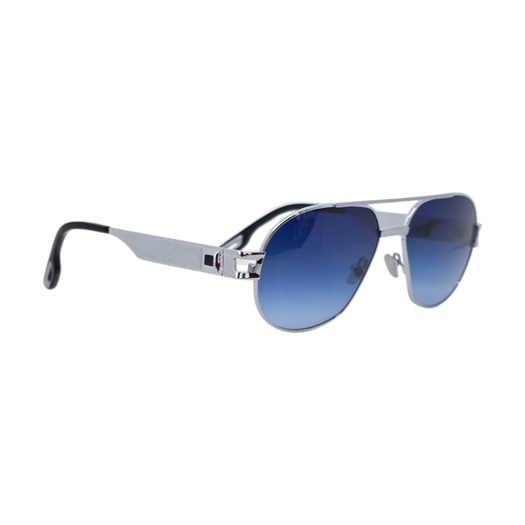 Porta Romana Sunglasses with Blue Lenses AVIATOR - Picture 4 of 5